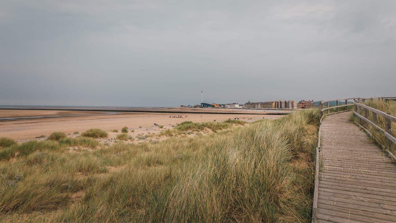 Rhyl beach